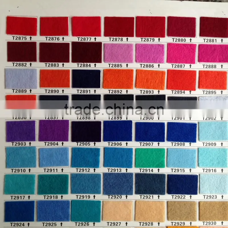 1mm color non woven felt for craft