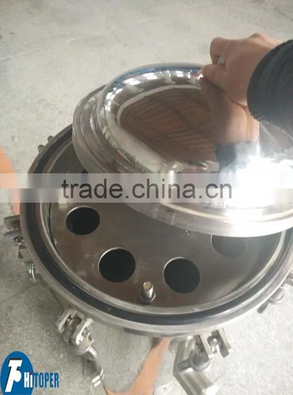 stainless steel cartridge filter housing of industrial filter cartridges for sale