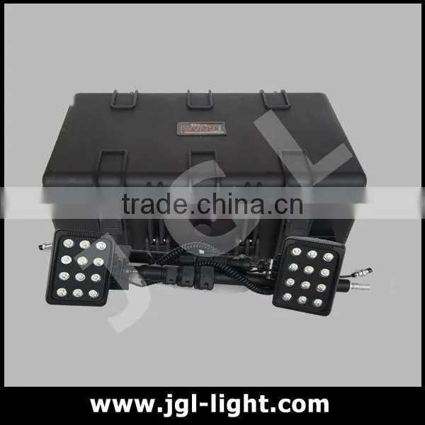 telescoping dual led light heads 5JG-RLS512722-72W rechargeable searchlight high flux led