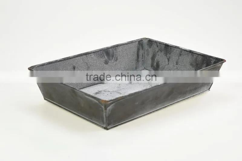 hot sale 11 inch large rectangular planters for indoor plants