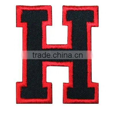 Custom Embroidery letter patch