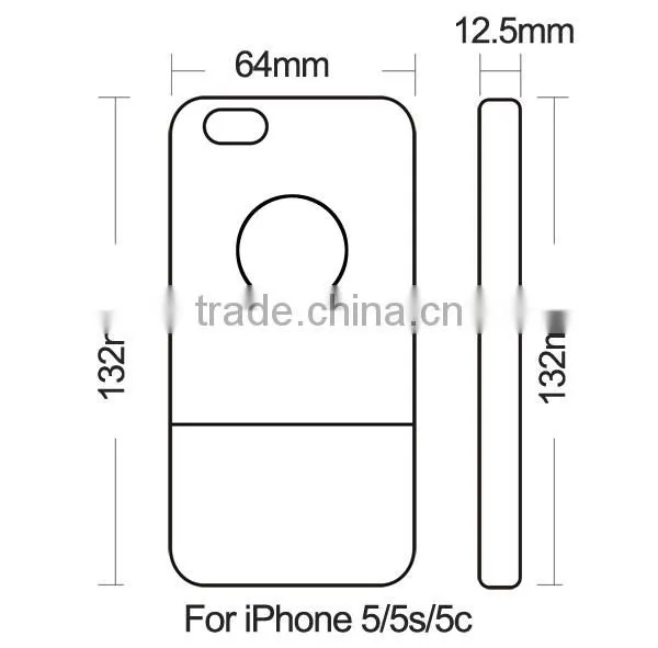 Engraving custom pattern wood phone cover bamboo mobile phone case for iPhone 5S SE