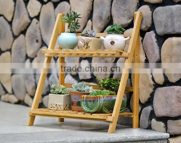 High quality wholesale price two floor flower pot rack for sale