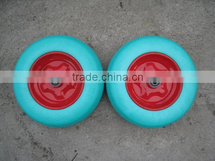 Hand Truck 4.0-8 Solid PU Foam Wheel