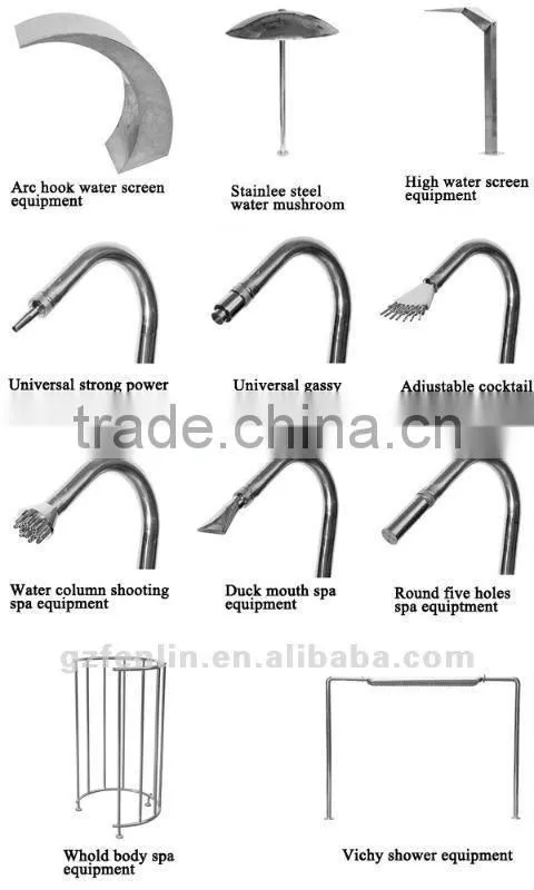 Water bath spa equipment indoor water park equipment