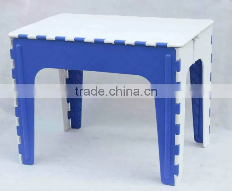 fashion Plastic outdoor step folding table