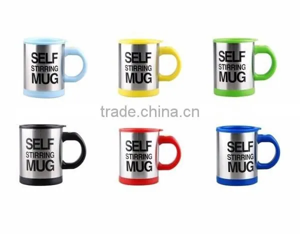 Enhanced Version Automatic Electric Stainless Steel Self Stirring Coffee Mug Self Mixing Cup