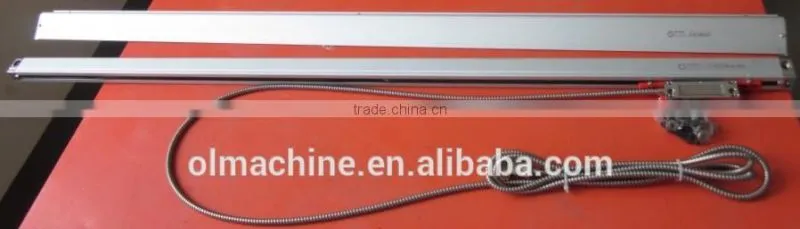 Optical Linear Scale (Linear encoder) for lathe, milling, drilling and boring machine, with length 70-3000mm, and 3000-10000mm