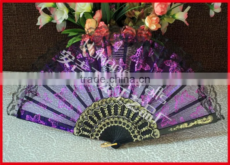 Beautiful Spanish style lace plastic fan