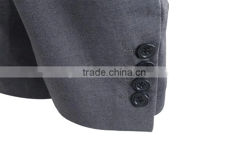polyester Viscose Breathable custom Classic Business mens blazer