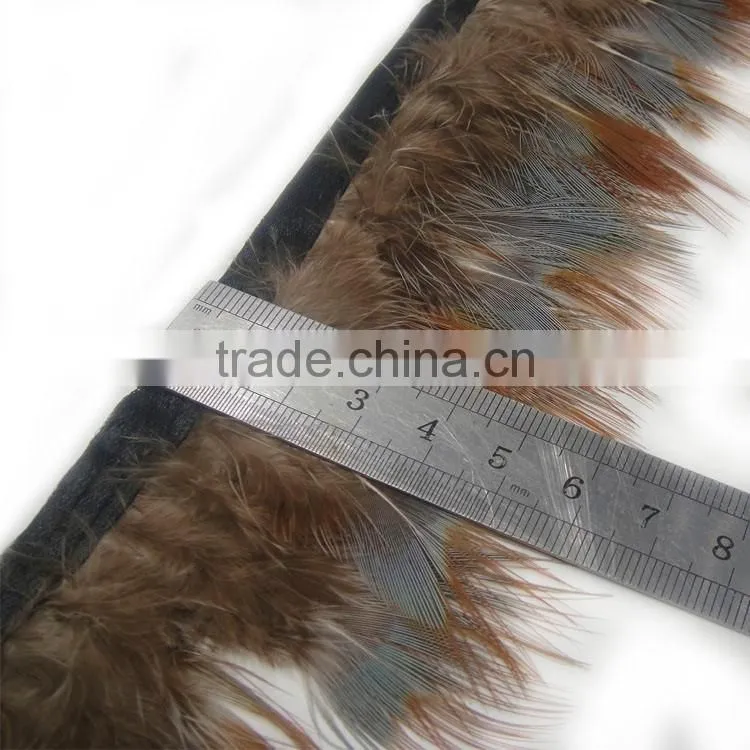 Cheap price wholesale headmade natural feathers pheasant trimmings decorations