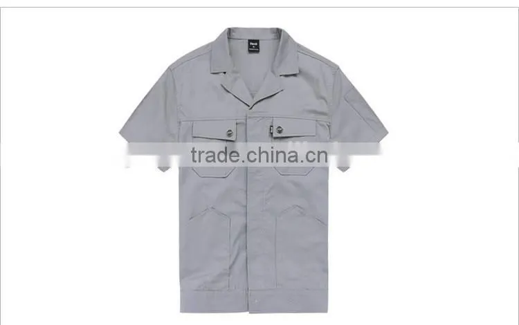 poly and cotton logistics workwear OEM MANUFACTURER made in China