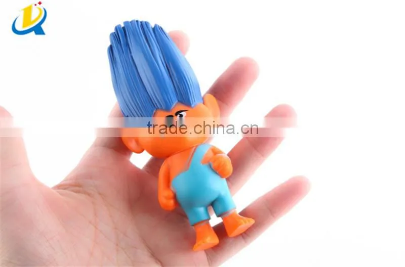 popular hairy little troll doll figure trolls pen topper gift for kids toy
