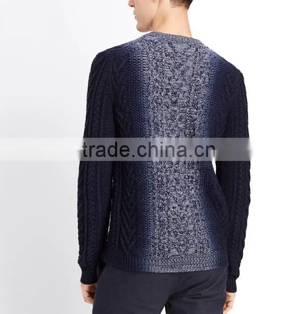 2015 fashion wool cheap men sweater men woolen sweater design