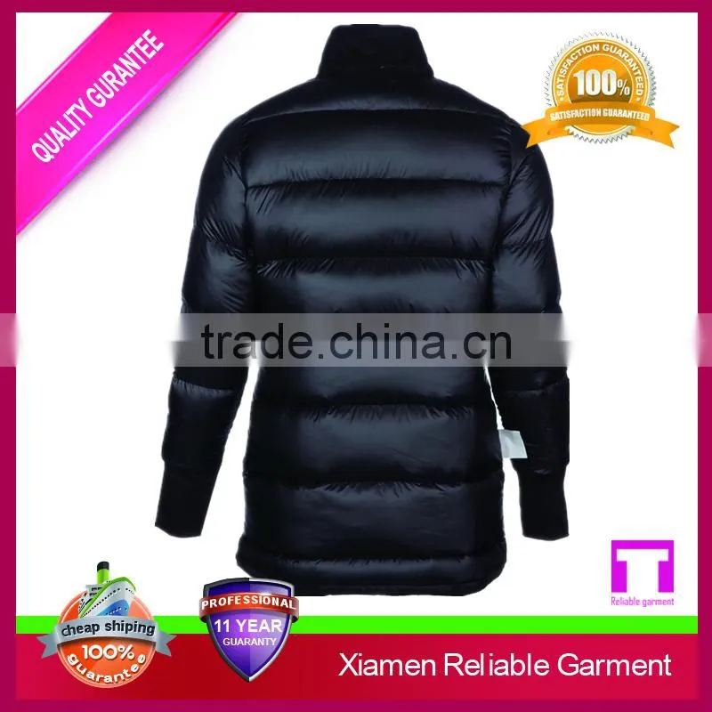 Black colour the north men winter duck down jacket