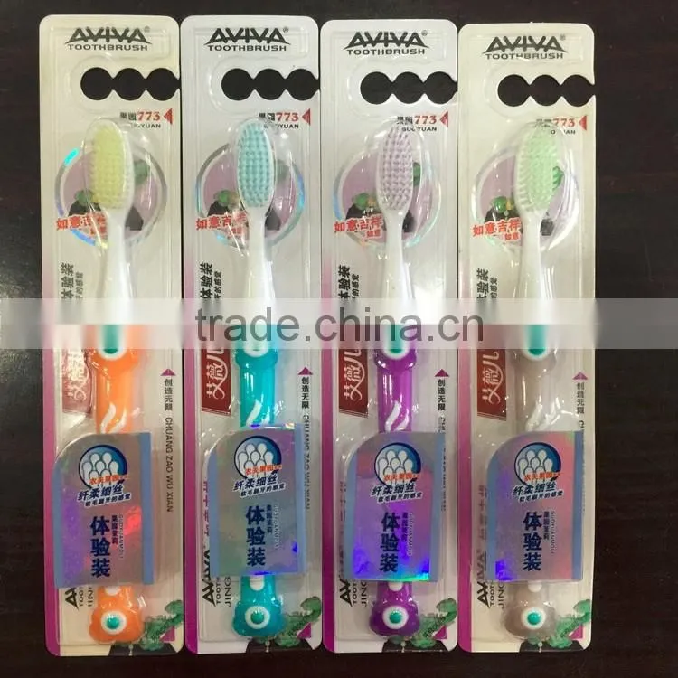 Daily Home Use flower handle Adult Toothbrush