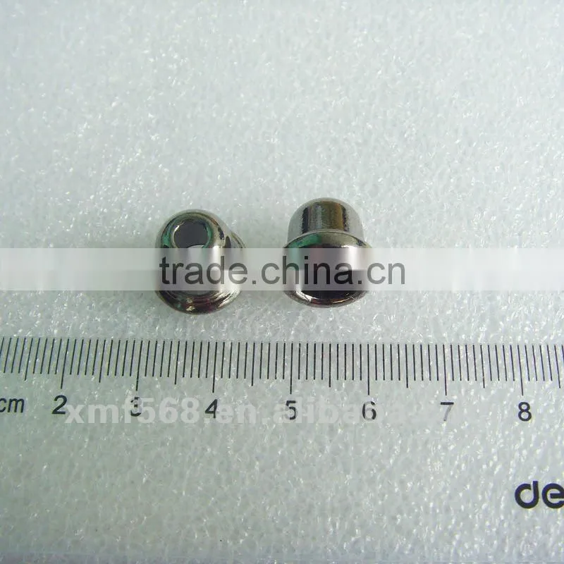 metal zic alloy Cord end toggles in anti-brass color