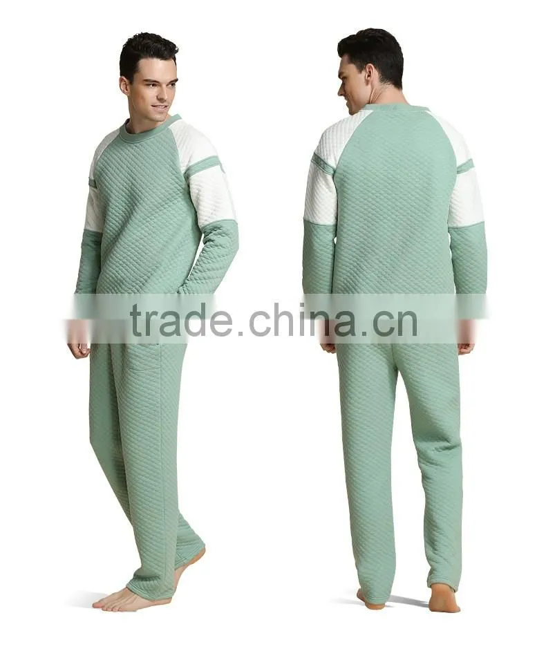 Logo printed Qianxiu cotton and modal wholesale ladies winter sleepwear
