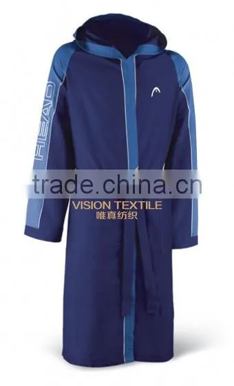 Microfiber Sexy Woven Hooded Bathrobe