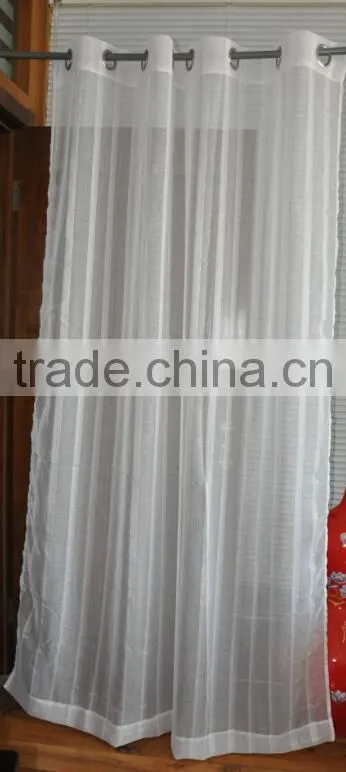 Ready made organza voile sheer curtain panel