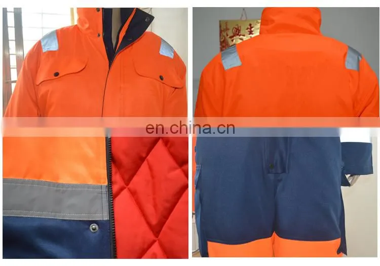 100%Cotton FR reflective protective coverall for mining worker