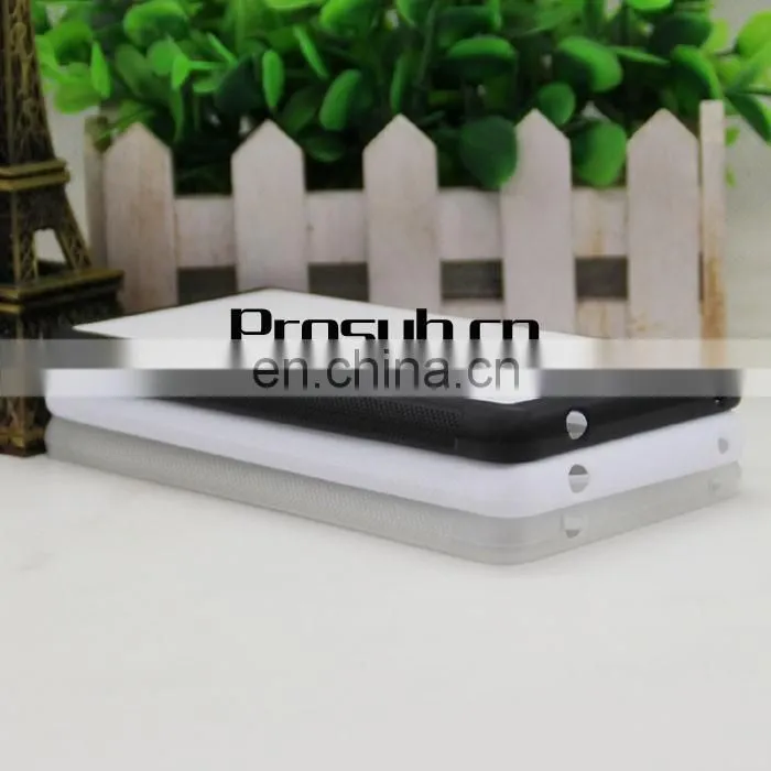 2d sublimation heat transfer PC +TPU silicon blank cell phone case for Prosub-Mate9 Lite
