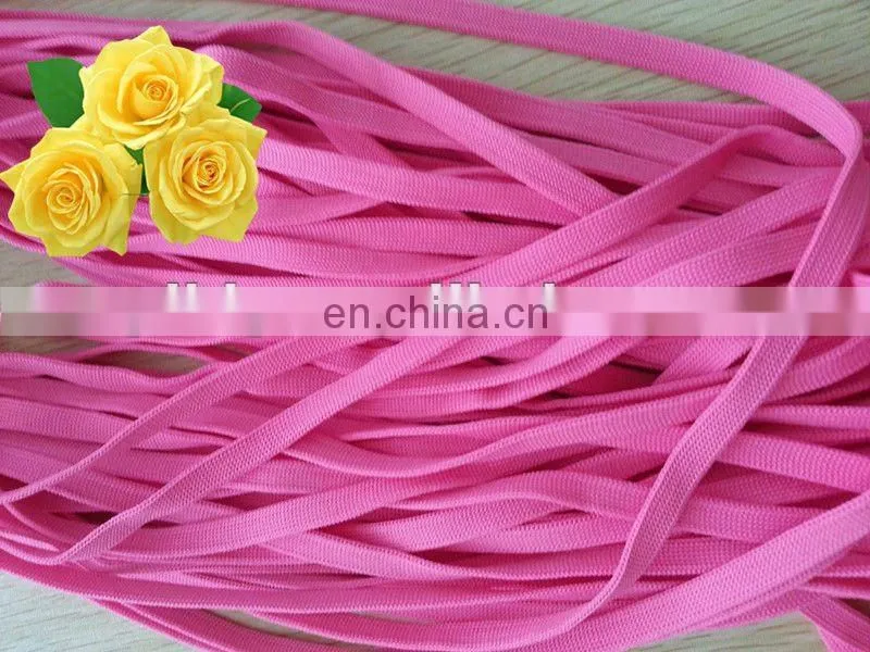 Polyester webbing for garments