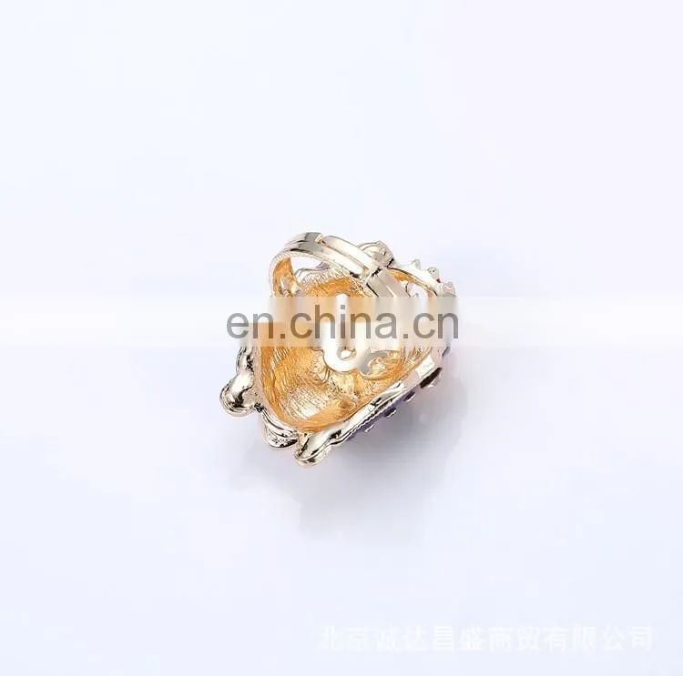 MCH-2327 2017 Fashion wholesale new design ladies Chinese style Beijing Opera Facial Masks diamante finger ring