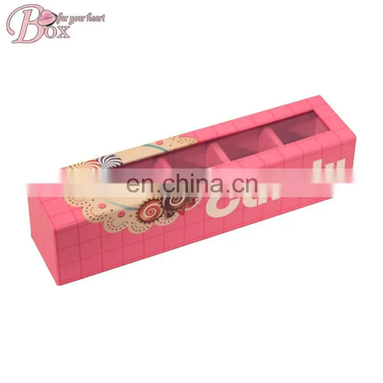 Cardboard Drawer Rectangle Pudding Chocolate Packing Box