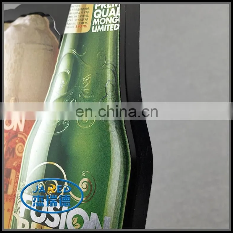 Aluminum Beer Wine Label for Promotion