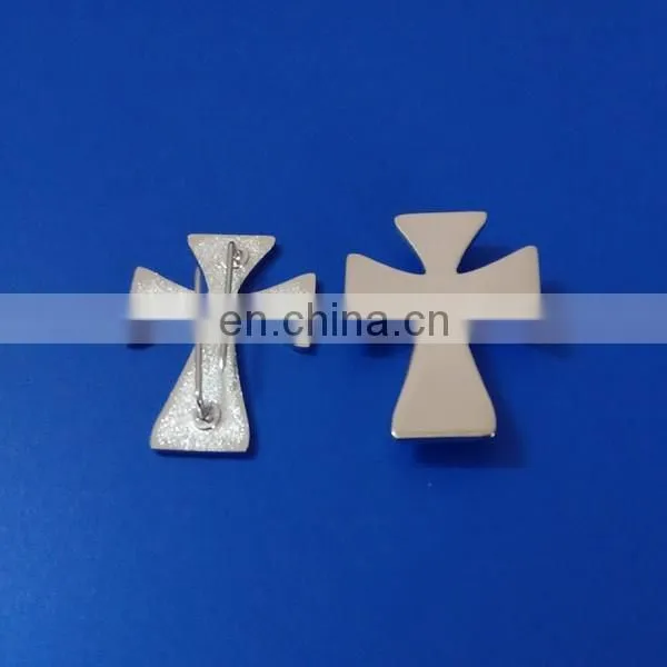 bag custom shape crown metal tag