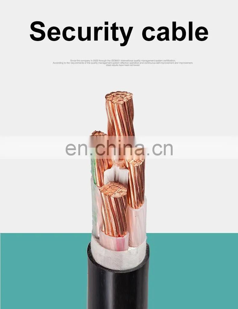 China price 25 35 50 70 95 mm copper 2 3 4 5 6 cores electrical cable