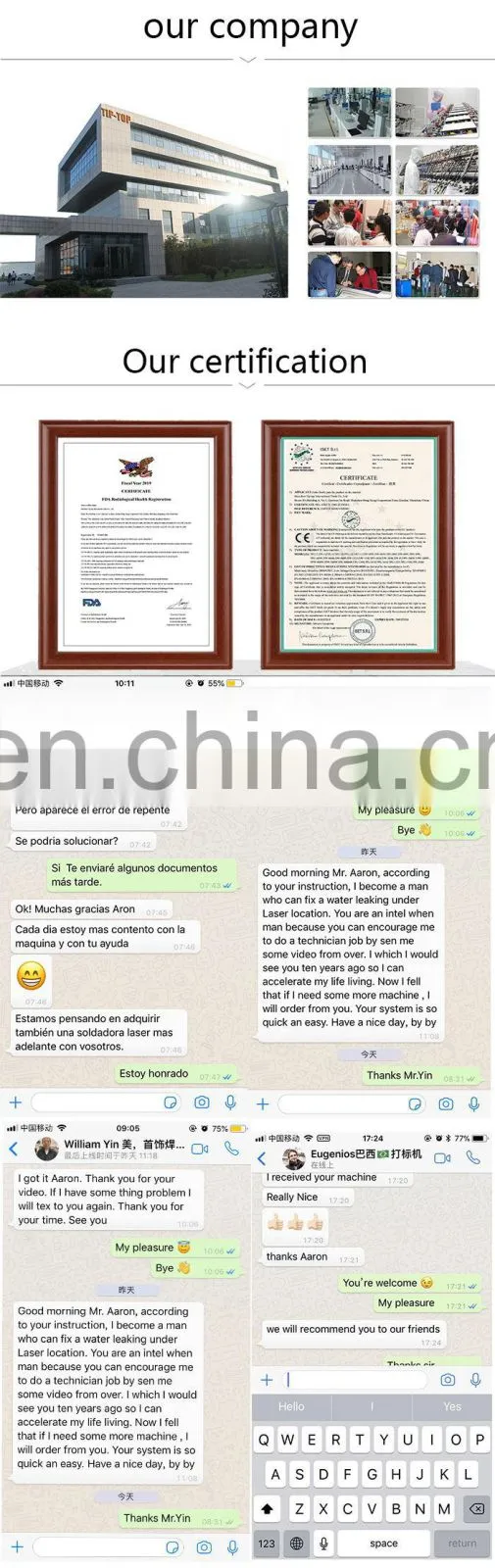 Dependable performance various style laser welding machine advertising word welding laser spot welder