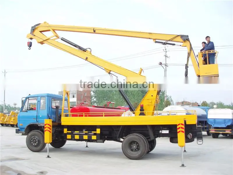Dongfeng 18m truck mounted aerial platform