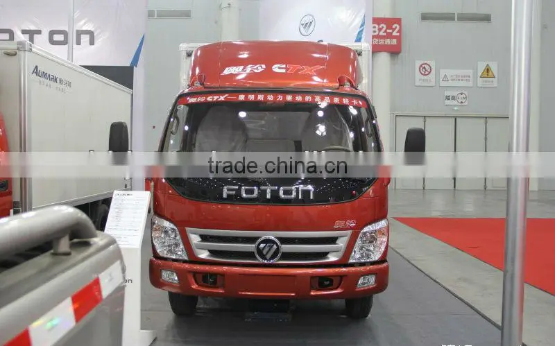 Foton Lovol engine cheap box trucks