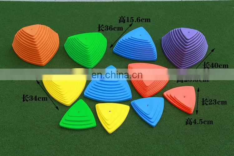 JQ-3134Hotsale kids plastic across the river game stone