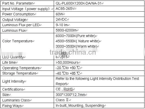 Super Bright 600X1200 LED Panel Video Light