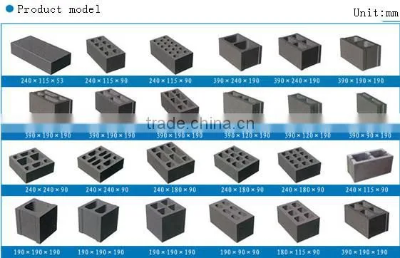 China desing QTJ4-15A Brick machine price of sale