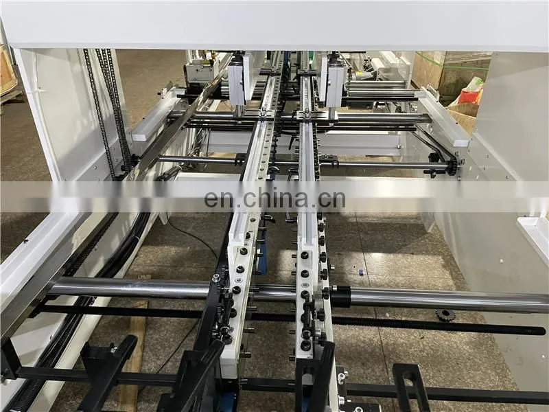 UFG1250B2A Automatic A B C D E Flute Box Folder & Gluer Machine with Patting Device System