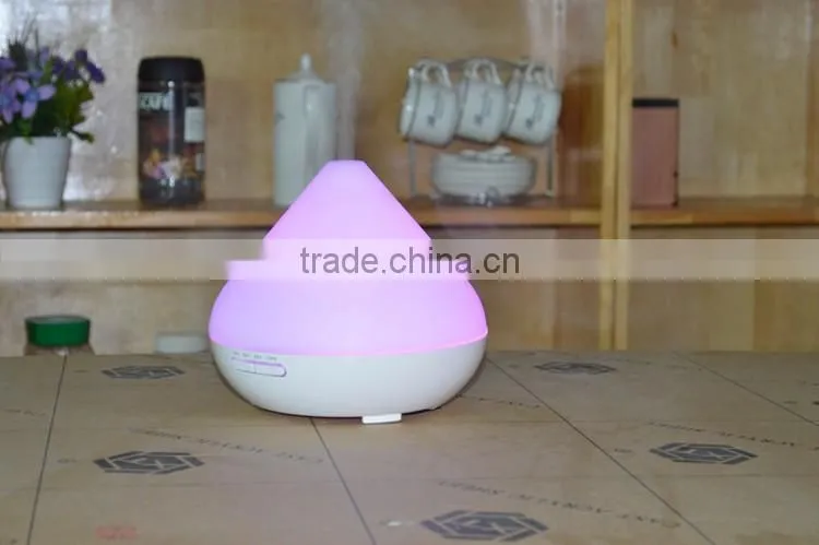 2016 Hot Sale Low Noise Aroma Water Mist Diffuser with Rainbow Lights Household Appliance