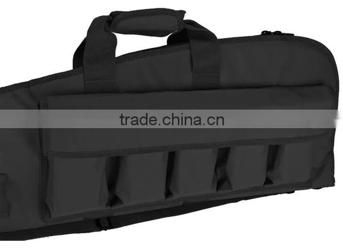 Deluxe Tactical Padded Rifle Bag,Shockproof Polyester Hunting Rifle case,Handgun storage travel case