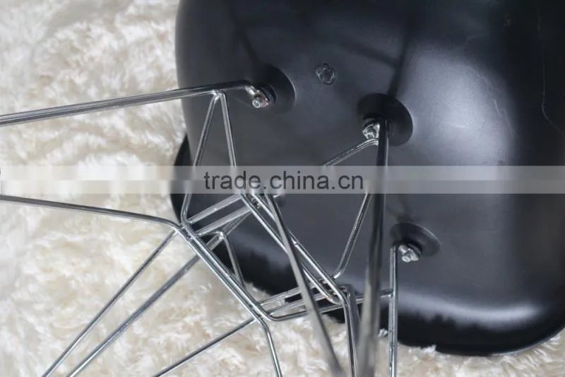 DAR Series pp plastic stainless steel leg cafe chairs