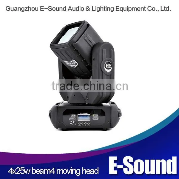 NEW type 4x25w led beam4 moving head light