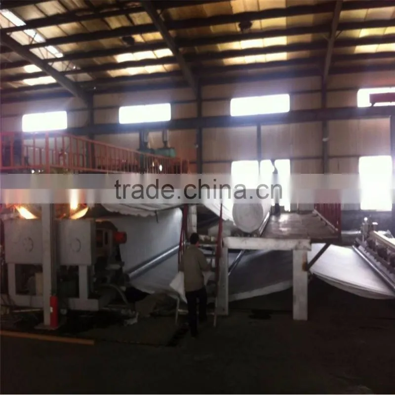 Virgin PP/PET Short fiber low cost geotextile pice