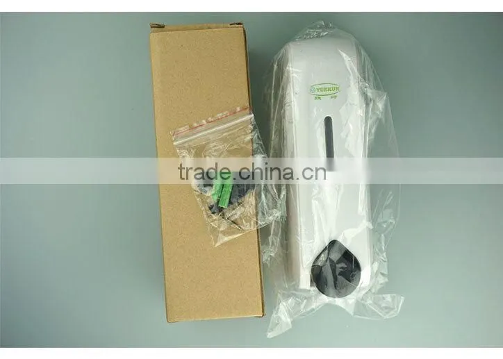 Cheap wholesale hotel hanging manual liquid soap dispenser YK1084