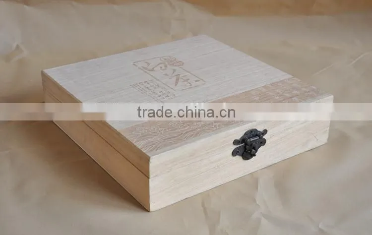 Searun wooden gift box packaging for tea