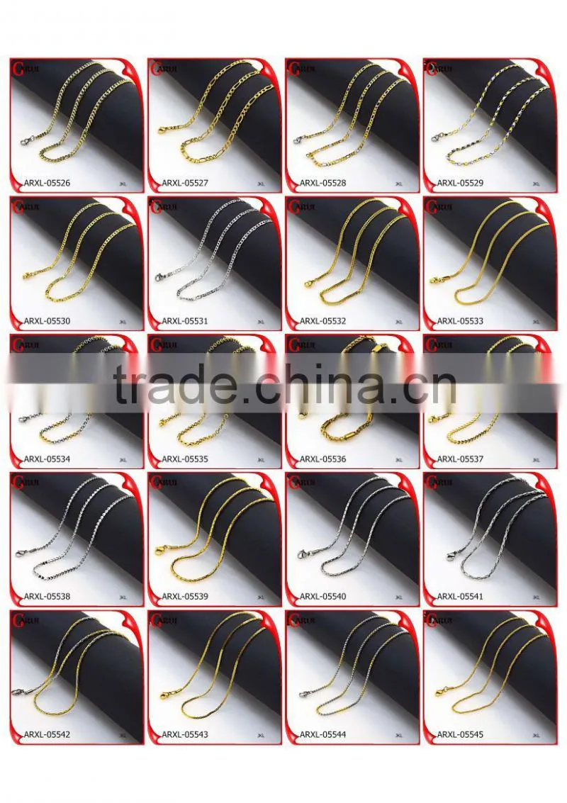 fashion jewelry 2016 new gold chain design for men