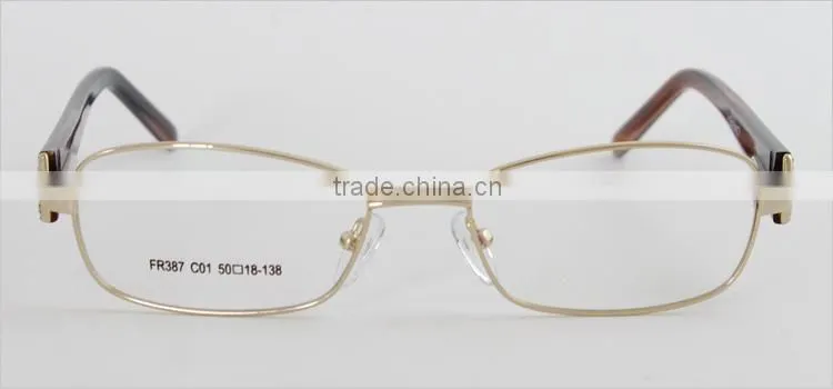 Full-rim metal gentleman classic optical glasses frames korea
