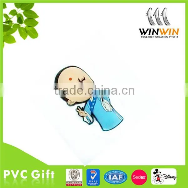 Winnie the Pooh high quality 3D soft PVC fridge magnet