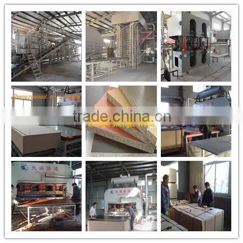 E1 glue 4*8 melamine particleboard for furniture